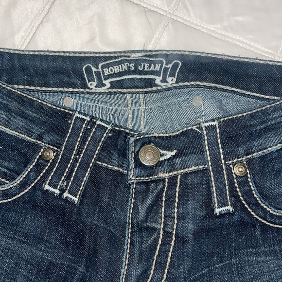 Limited Edition Robins Jean. Size 28. With turquoise studs. Rock n roll vibe - Picture 8 of 9